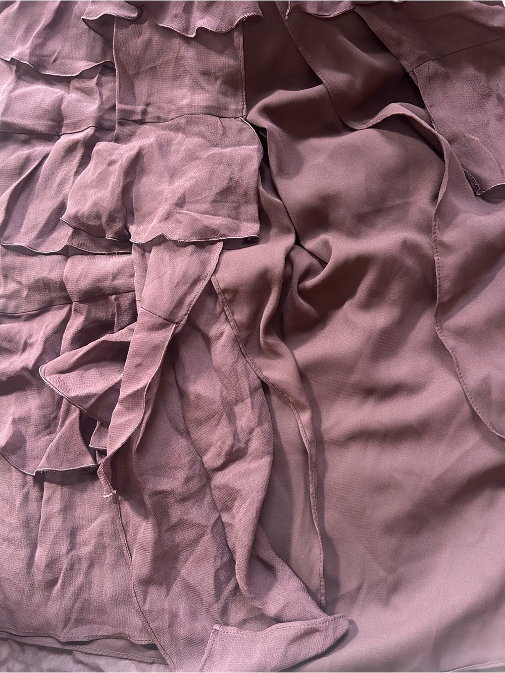 NWT (size small) MANGO HALTER DRESS WITH RUFFLES - Picture 9 of 9